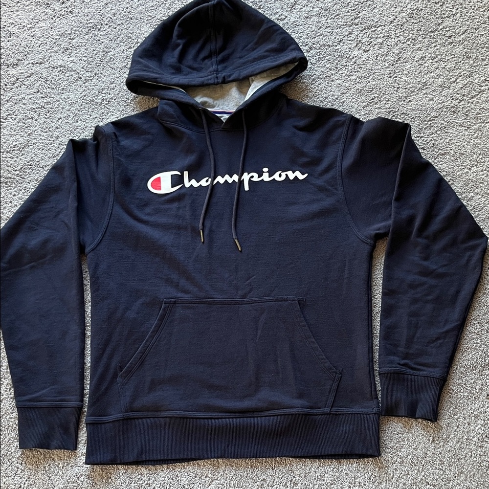 Champion Navy Blue Hoodie